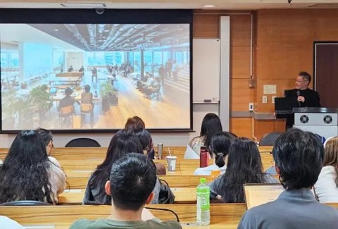 友士邀請建築家松尾和生赴成功大學與台灣科大演講 啟發建築創新思維