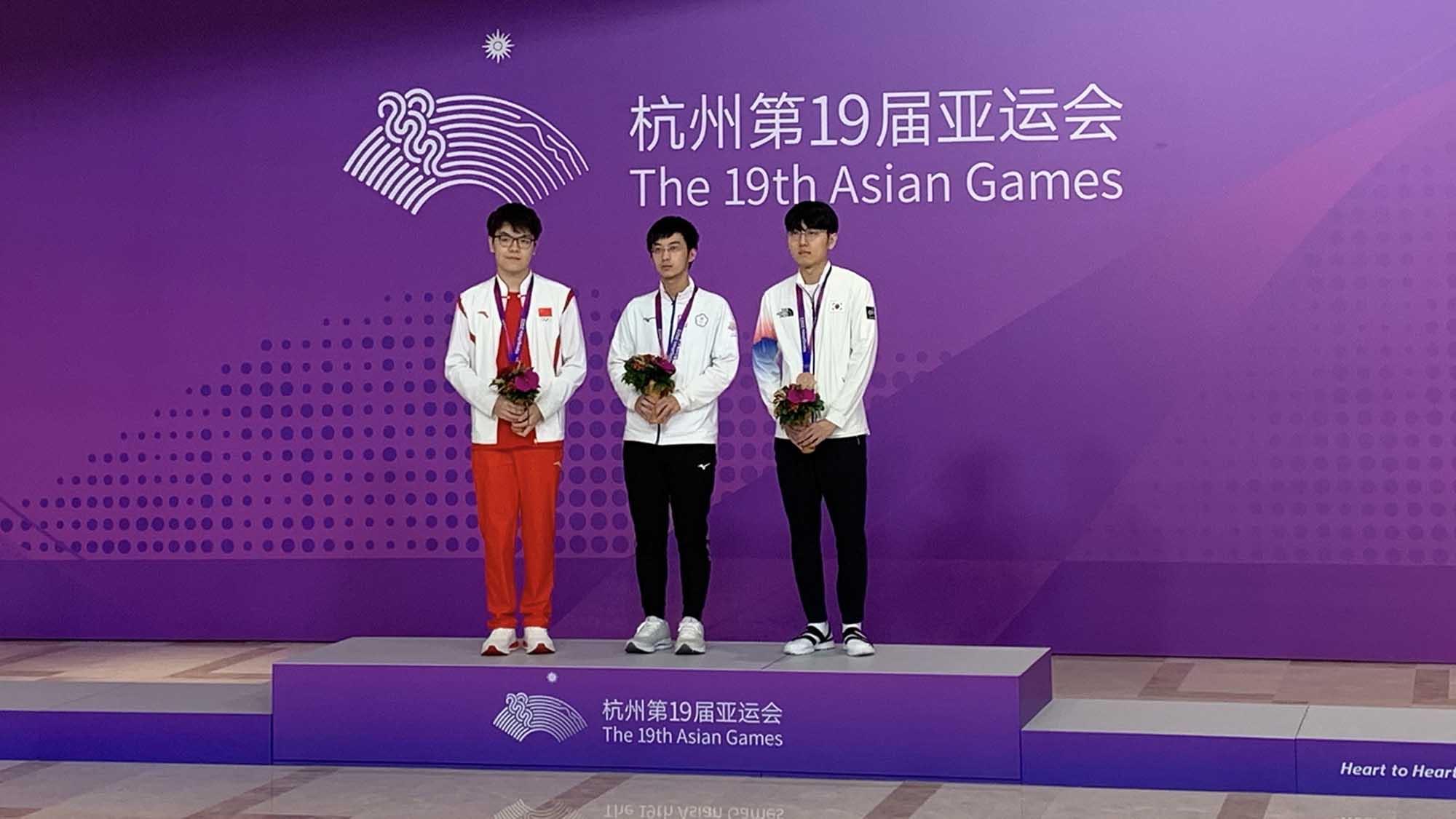 許皓鋐奪得台灣首面亞運圍棋金牌，擊敗世界棋王柯潔寫歷史新頁